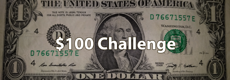 $100 challenge