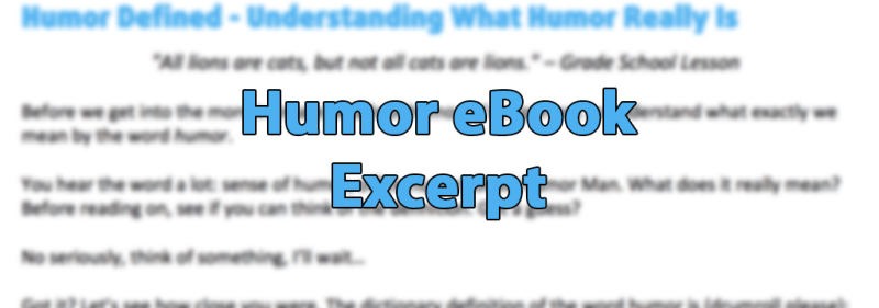 humor ebook excerpt