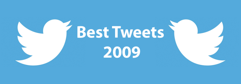 best tweets 2009