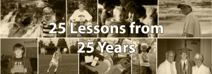 25 years 25 lessons
