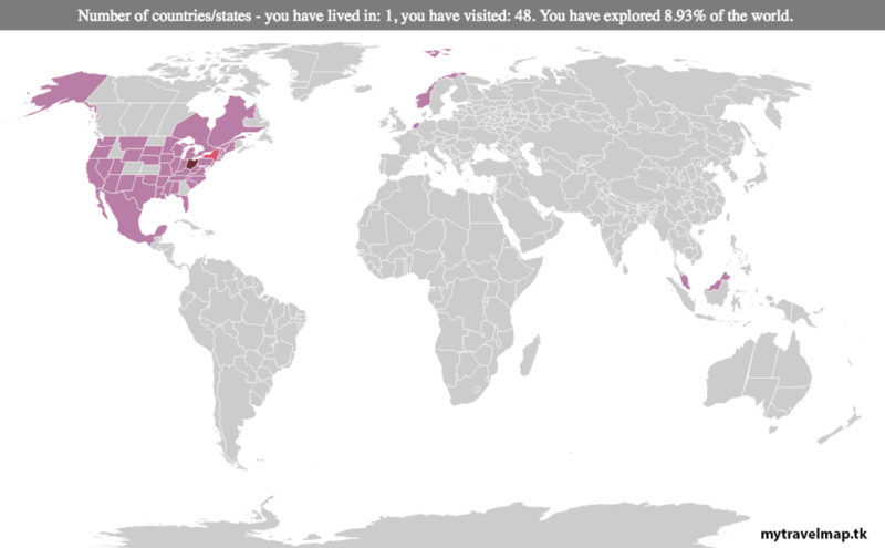 map of my performances