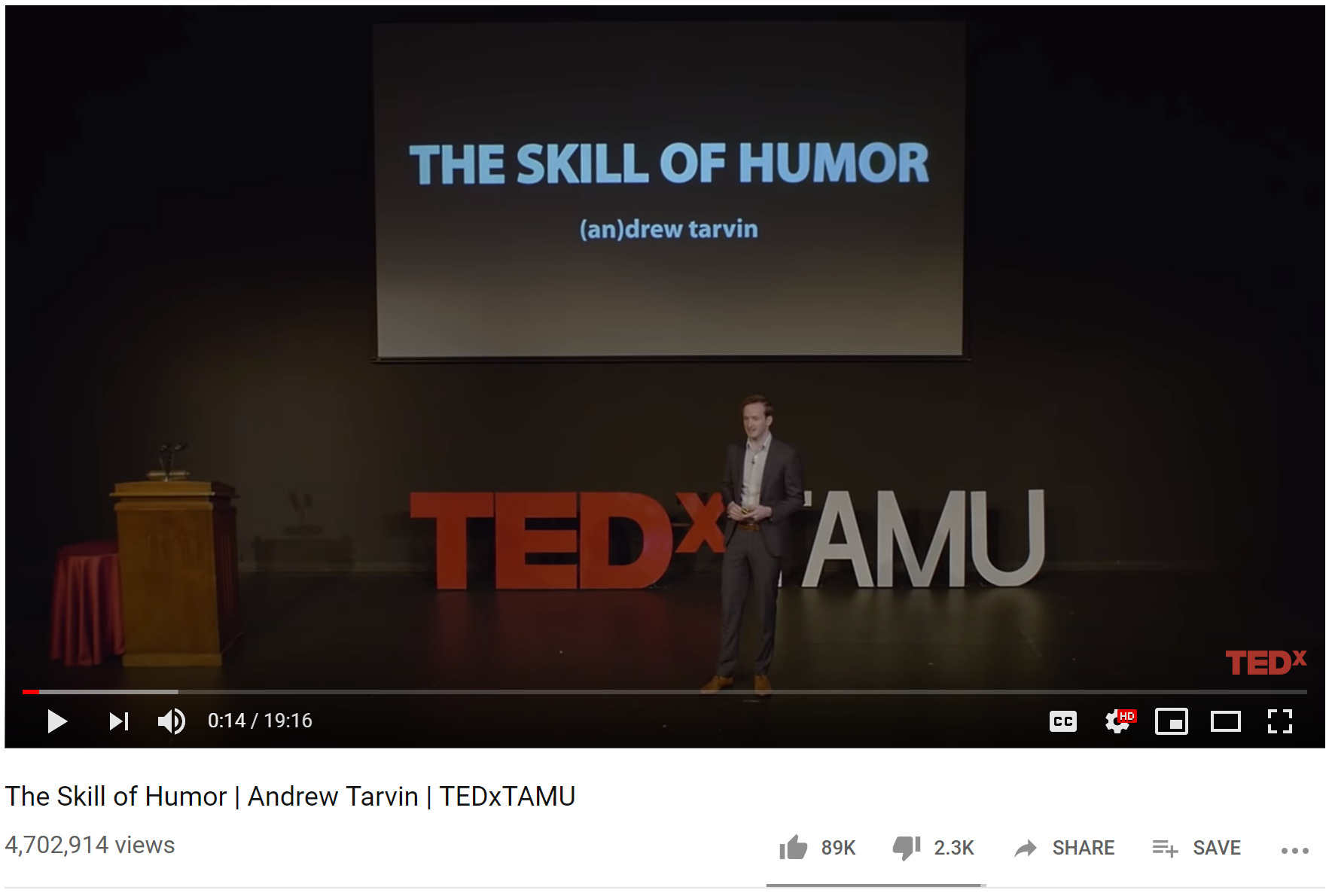 Why Humor Is An Idea Worth Spreading - (an)drew Tarvin | Founder Of ...